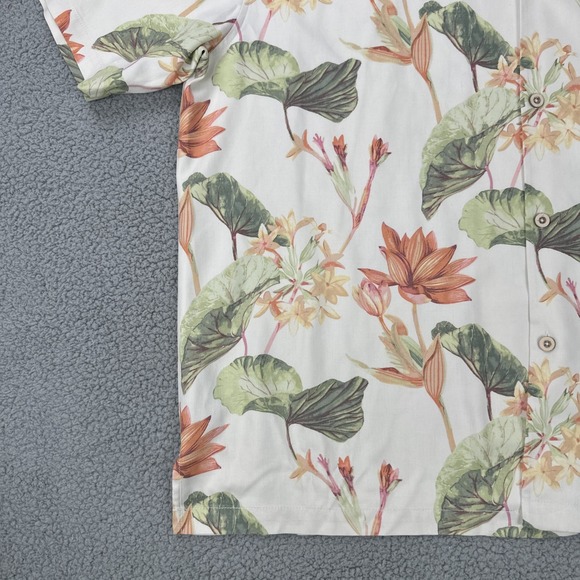 Tommy Bahama Heritage Tortola Silk Floral Hawaiian Shirt Men 2XL‎ Original Fit - Picture 11 of 16